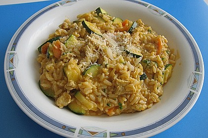 Risotto mit Fleisch und Gem&uuml;se 2