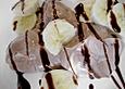 Nutella - Quark mit Bananen