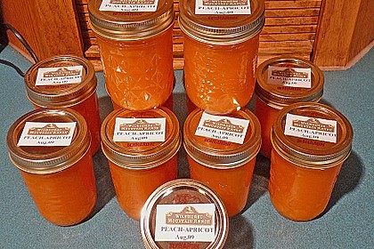 Pfirsich - Aprikosen - Marmelade