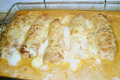Überbackene Schweinerouladen 4