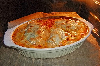 Überbackene Schweinerouladen 1