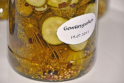 Gewürzgurken süß/sauer 3