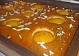 Joghurt  - Aprikosen - Kuchen vom Blech