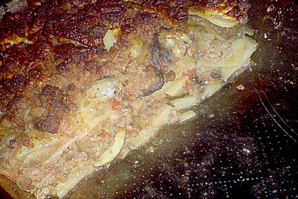 Auberginen - Zucchini - Kartoffel - Hack - Auflauf