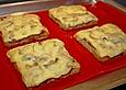 Schinken - Champignon - K&auml;se -Toast