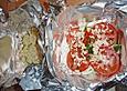 Leckere Zucchini - Tomate - Feta - Knoblauch - P&auml;ckchen zum Grillen