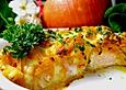 Lachsfilet &agrave; la K&uuml;rbaise