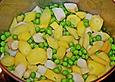 Gem&uuml;seragout mit Kohlrabi, M&ouml;hren und Erbsen