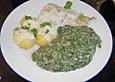 Mangold in Sahne - Sauce