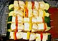 Gem&uuml;se - Tofu - Spie&szlig;chen f&uuml;r den Grill
