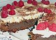 Himbeer - Schokoladen - Mascarpone - Torte