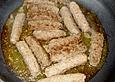 Cevapcici a la Maja an Curryreis