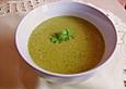 Zucchinisuppe mit Curry