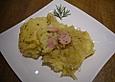 Sauerkraut unter einer Kartoffelkruste