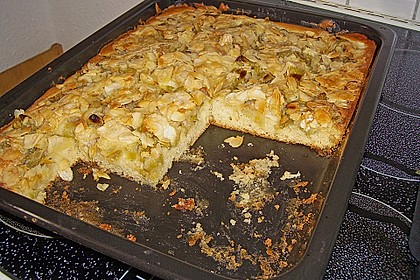Schneller Blechkuchen mit Obst 14