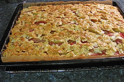 Schneller Blechkuchen mit Obst 4