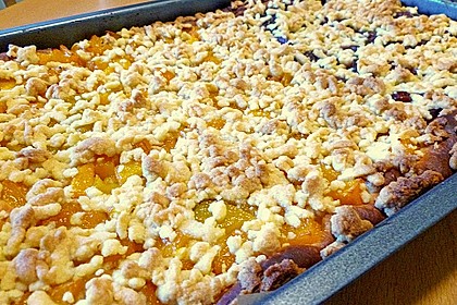 Schneller Blechkuchen mit Obst 5