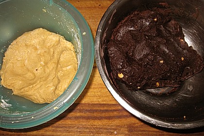 Schoko - Cookies mit Erdnussbutter - Füllung 41