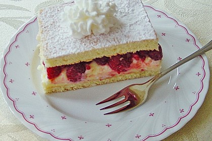 Limonen - Schnitten mit Himbeeren 10