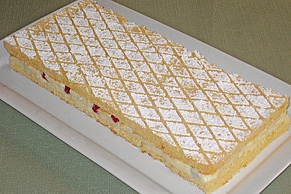 Limonen - Schnitten mit Himbeeren 2