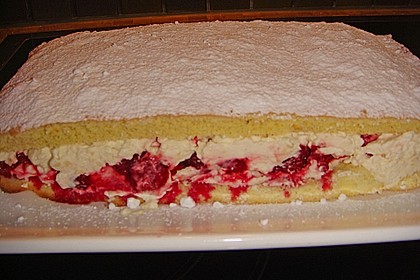 Limonen - Schnitten mit Himbeeren 15