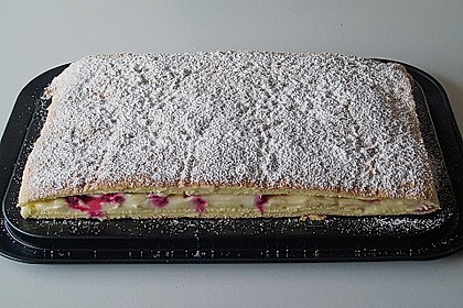 Limonen - Schnitten mit Himbeeren 5