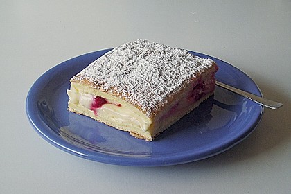 Limonen - Schnitten mit Himbeeren 6