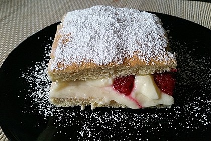 Limonen - Schnitten mit Himbeeren 4