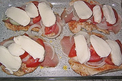 Überbackene Putenschnitzel nach Südtiroler Art 14