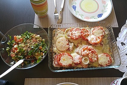 Überbackene Putenschnitzel nach Südtiroler Art 8