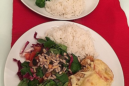 Überbackene Putenschnitzel nach Südtiroler Art 7