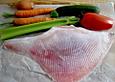 Rochenfl&uuml;gel gebraten mit geschmortem Gem&uuml;se und einer Balsamicoreduktion