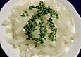 Kohlrabi, in Sahne ged&uuml;nstet