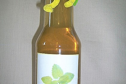 Zitronenmelissesirup 2