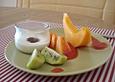 Sommerlicher Obstteller