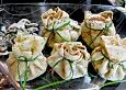 Pfannkuchenbeutel mit Pilzf&uuml;llung