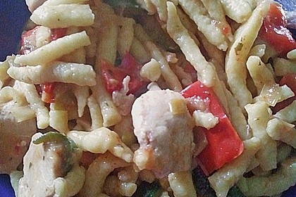 Sp&auml;tzle - H&uuml;hnchen - Pfanne 6