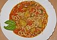 Italienische Gem&uuml;sesuppe mit Nudeln