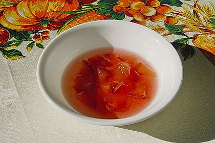Pflaumen - Pfirsich - Marmelade mit Vanille 2