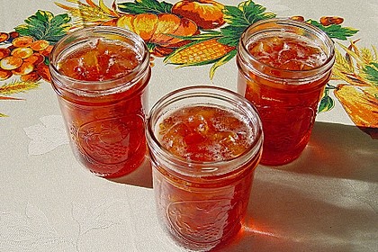 Pflaumen - Pfirsich - Marmelade mit Vanille 4
