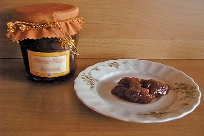 Pflaumen - Pfirsich - Marmelade mit Vanille 5