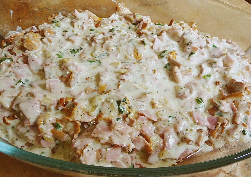 Schweinefilet - Pfifferlings - Auflauf (Rezept mit Bild) | Chefkoch.de