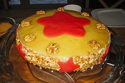 Walnuss - Marzipan - Torte 3