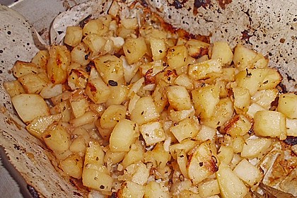 Knusprige Honig - Kartoffeln 12