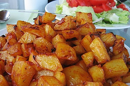 Knusprige Honig - Kartoffeln 1