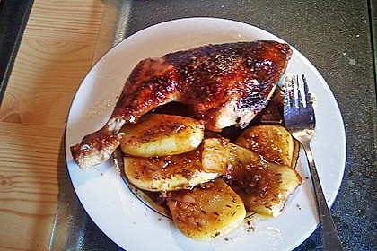 Knusprige Honig - Kartoffeln 20
