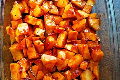 Knusprige Honig - Kartoffeln 17