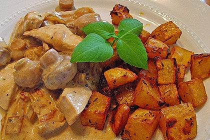 Knusprige Honig - Kartoffeln 3