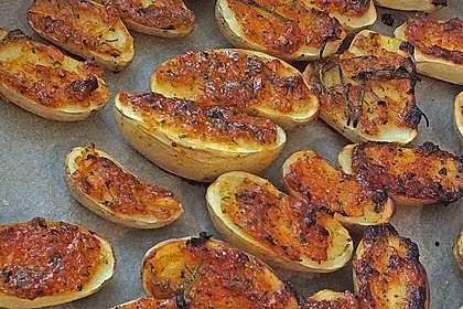 Knusprige Honig - Kartoffeln 8
