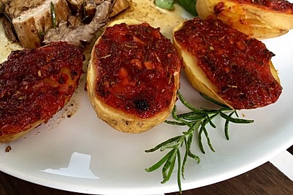 Knusprige Honig - Kartoffeln 5